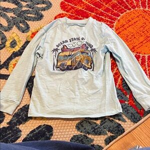 Kids' Ocean State Long Sleeve Tee - Light Blue